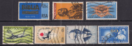 South Africa 1960-64 QE2 Selection 7 Stamps  Used ( K971 ) - Used Stamps