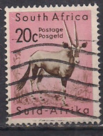 South Africa 1961 QE2 20c Animals Used SG 195 ( J95 ) - Used Stamps