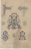 TRINQUIER ,monogrammes, Noms,lettres ,initiales - Autres & Non Classés