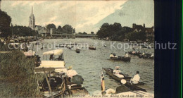 72152120 Marlow Wycombe View On River Showing Church And Bridge  - Buckinghamshire