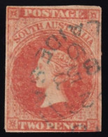 South Australia, 1855-59, 1 P. Rojo Claro. - Gebraucht