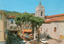 CPM - R - VAR - CUERS - PLACE DE L'EGLISE - Cuers