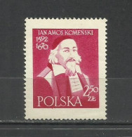 Poland 1957 - Mi. 1041 MH - Unused Stamps