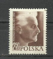 Poland 1957 - Mi. 1042 MH - Neufs