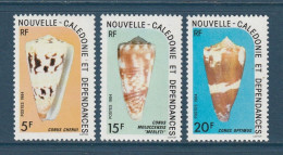 Nouvelle Calédonie - YT N° 481 à 483 ** - Neuf Sans Charnière - 1984 - Ungebraucht