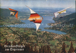 72148198 Drachenflug Drachenflieger Tegernsee  Flug - Fallschirmspringen