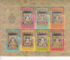 2017 Macau Buddha  Miniature Sheet Of 7 MNH - Neufs