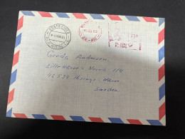 6-2-2024 (3 X 29) Letter Posted To Denmark From Brazil (1985) - Cartas & Documentos