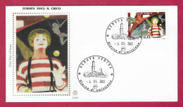 Italien / Italia  2002  Mi.Nr. 2842 , EUROPA CEPT Zirkus - FDC Roma 4.5.2002 - 2002