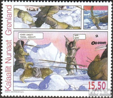 Dänemark - Grönland 536 (kompl.Ausg.) Postfrisch 2009 Grönländische Comics - Unused Stamps