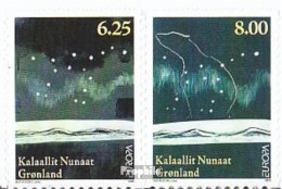 Dänemark - Grönland 527-528 (kompl.Ausg.) Postfrisch 2009 Europa: Astronomie - Unused Stamps