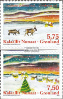 Dänemark - Grönland 523-524 (kompl.Ausg.) Postfrisch 2008 Weihnachten - Neufs