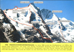 72142084 Bergsteigen Klettern Grossglockner-Erstbesteigung Touren Routen Bergste - Alpinisme