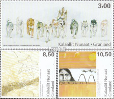 Dänemark - Grönland 489-491 (kompl.Ausg.) Postfrisch 2007 Moderne Kunst - Ongebruikt