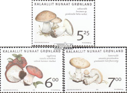 Dänemark - Grönland 431-433 (kompl.Ausg.) Postfrisch 2005 Einheimische Speisepilze - Unused Stamps