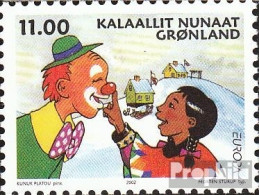 Dänemark - Grönland 385 (kompl.Ausg.) Postfrisch 2002 Europa: Zirkus - Neufs