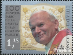 Vatikanstadt 2005 (kompl.Ausg.) Postfrisch 2020 Papst Johannes Paul II. - Oblitérés