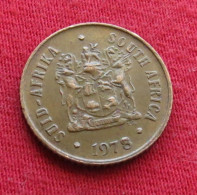 South Africa 1 Cent 1978 KM# 82 *VT Zuid Africa Do Sul RSA Afrique Do Sud Afrika - South Africa