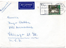 74484 - Berlin - 1963 - 1DM Alt-Berlin EF A LpBf BERLIN - ... -> Chicago, IL (USA) - Covers & Documents