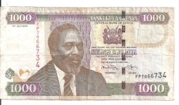 KENYA 1000 SHILLINGS 2010 VF P 51 E - Kenya