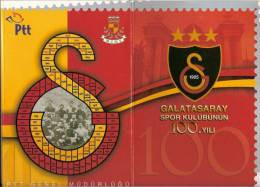 2005 TURKEY THE CENTENARY OF THE GALATASARAY SPORTS CLUB SPECIAL FOLDER (PORTFOLIO) - Nuevos