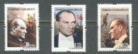 2014 TURKEY OFFICIAL POSTAGE STAMPS ON THE THEME OF ATATURK MNH ** - Sellos De Servicio