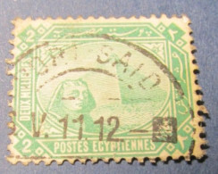 Timbre Postes Egyptiennes  -  Deux Milliemes - 1915-1921 Protectorat Britannique