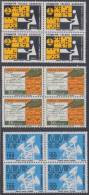 1975 TURKEY POST AND TELECOMMUNICATION WORKS BLOCK OF 4 MNH ** - Unused Stamps