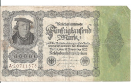 ALLEMAGNE 50000 MARK 1922 VF P 79 - 50000 Mark