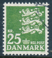Denmark Danemark Danmark 1962: 25 Kr. Gree Small Arms, Normal Paper, F-VF Used, AFA 402 (DCDK00567) - Gebraucht