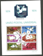 Portugal 1974 - 100 Years UPU S/S MNH - Nuovi