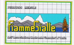 Calendarietto - Associazione Nazionale Finanzieri - Fiamme Gialle -anno 1989 - Tamaño Grande : 1981-90
