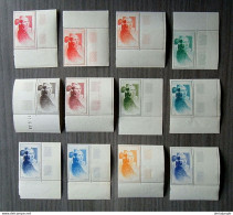 Série Complète Vignettes Mariane De GANDON EXPOSITION De 1949 NEUVES ** Luxe CdF - Unused Stamps