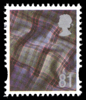 Scotland 2003-17 81p Tartan Unmounted Mint. - Scotland