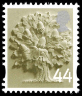 England 2003-16 44p English Oak Tree Type II Unmounted Mint. - Angleterre