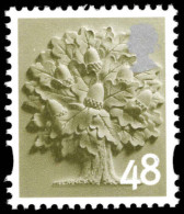 England 2003-16 48p English Oak Tree Unmounted Mint. - England