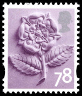 England 2003-16 78p English Tudor Rose Unmounted Mint. - Inglaterra