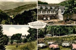 73915688 Enchenreuth Helmbrechts Panorama Pension Waldfrieden Gartenterrasse - Helmbrechts