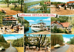 73840589 Hitzacker Elbe Kurmittelhaus Blick Vom Weinberg Gasthaus Elbuferstrasse - Hitzacker
