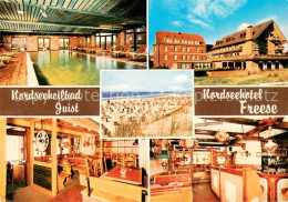 73715542 Juist Nordseebad Nordseehotel Freese Restaurant Hallenbad Strandleben J - Juist