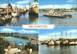 72051671 Brunsbuettel Hafen Dampfer Schiffe Schwimmbad Brunsbuettel - Brunsbuettel