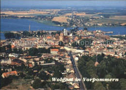 72051659 Wolgast Mecklenburg-Vorpommern Mit Insel Usedom Fliegeraufnahme Wolgast - Wolgast