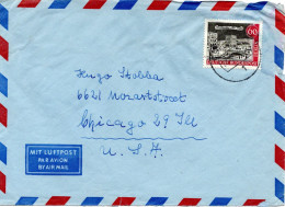 74562 - Berlin - 1965 - 60Pfg Alt-Berlin EF A LpBf BERLIN -> Chicago, IL (USA) - Covers & Documents