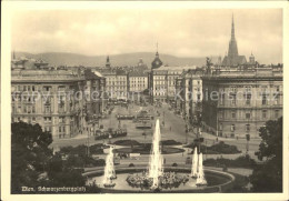 72046685 Wien Schwarzenbergplatz Springbrunnen  - Autres & Non Classés