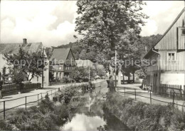 72046602 Grossschoenau Sachsen Dorfpartie Am Bach Grossschoenau - Grossschoenau (Sachsen)