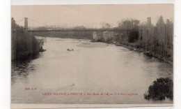 81 - SAINT SULPICE La POINTE - Les Bords De L'Agout Et Le Pont Suspendu  (H77) - Saint Sulpice