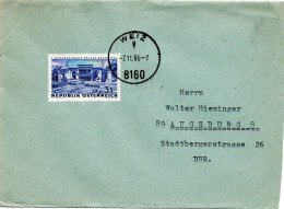 74570 - Österreich - 1966 - S3 Welser Messe EF A Bf WEIZ -> Westdeutschland - Storia Postale