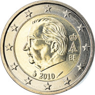 Belgique, 2 Euro, 2010, Bruxelles, SPL, Bi-Metallic, KM:281 - Belgien