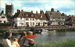 72414192 Tewkesbury River Avon Near Abel Fletchers Mill  - Otros & Sin Clasificación