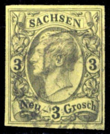 1855, Altdeutschland Sachsen, 11, Gest. - Sachsen